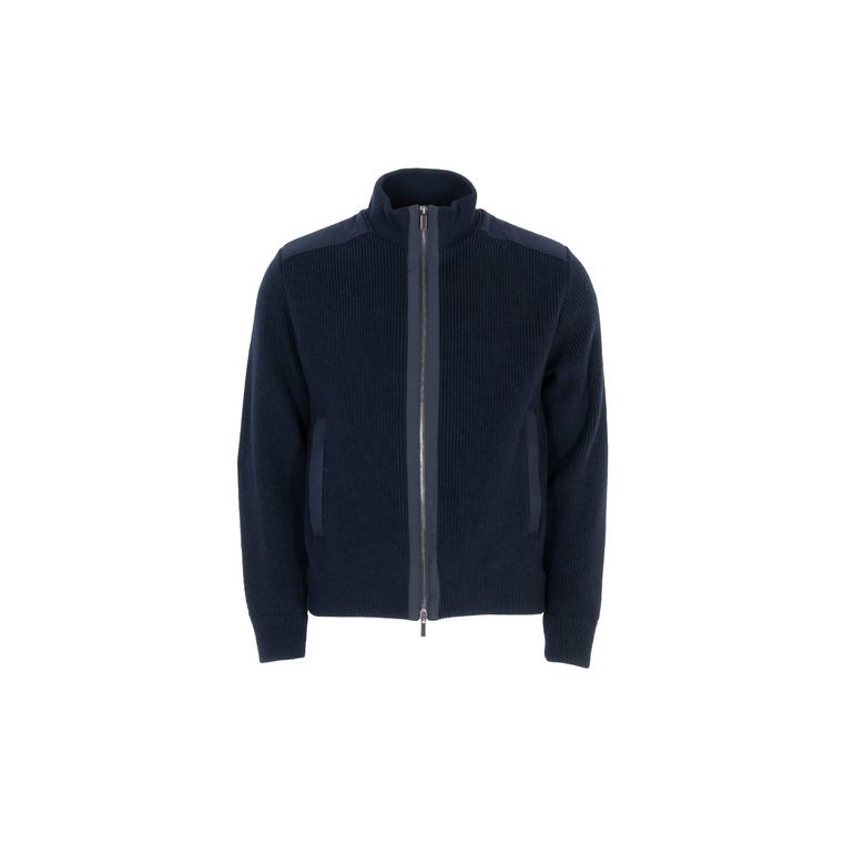 Paul & Shark cardigan blauw 1