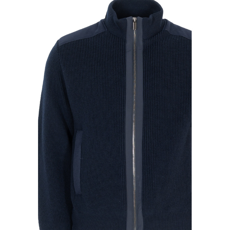 Paul & Shark cardigan blauw 2