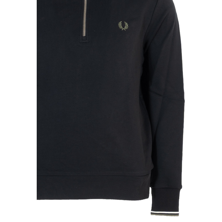 Fred Perry sweater bleu 2