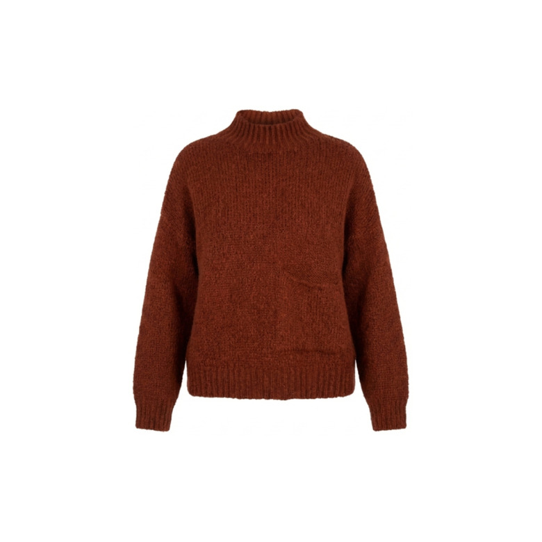 Humility trui cognac 1