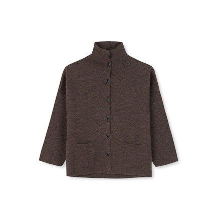 Sibin Linnebjerg strickjacke braun