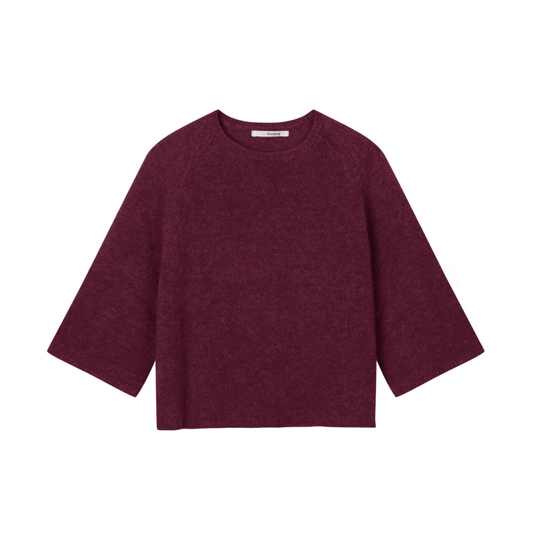 Sibin Linnebjerg bluse bordeaux 1