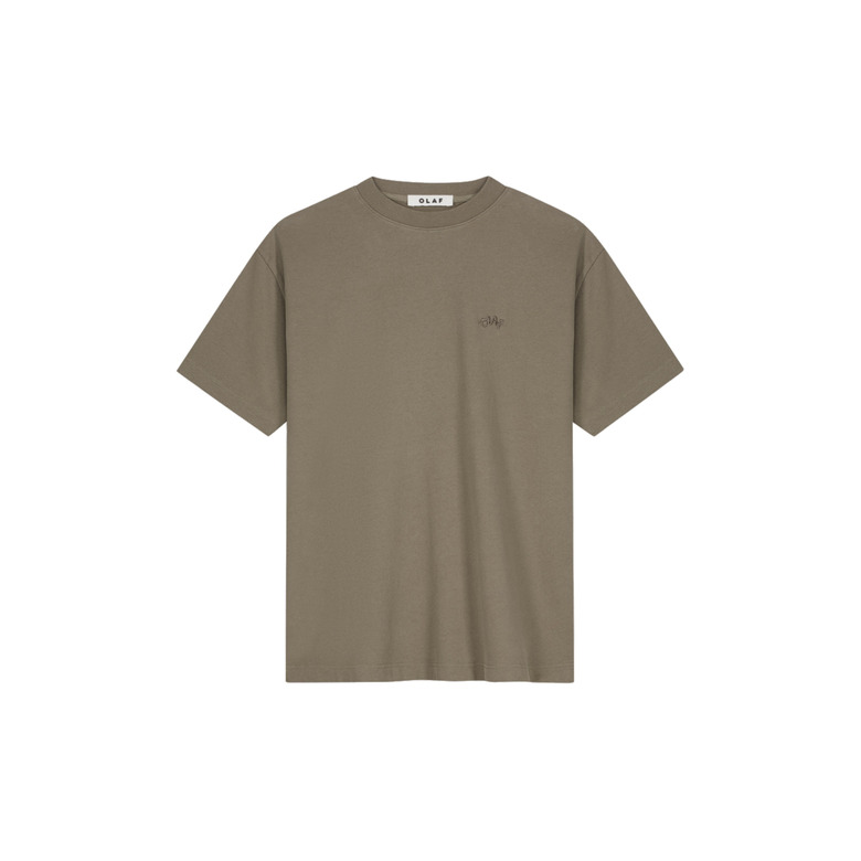 Olaf Hussein t-shirt brun 1
