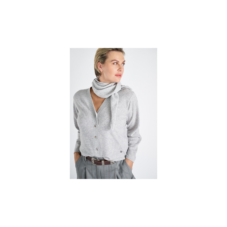 Marie Mero scarf grey 2