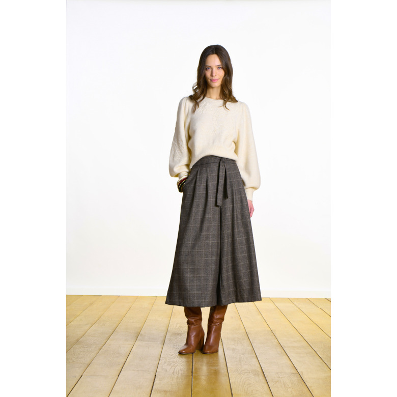La Fee Maraboutee pullover ecru 2