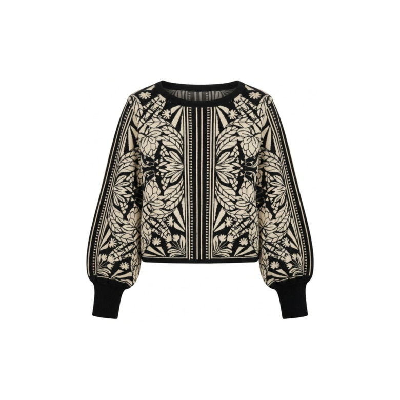 La Fee Maraboutee pullover schwarz 1