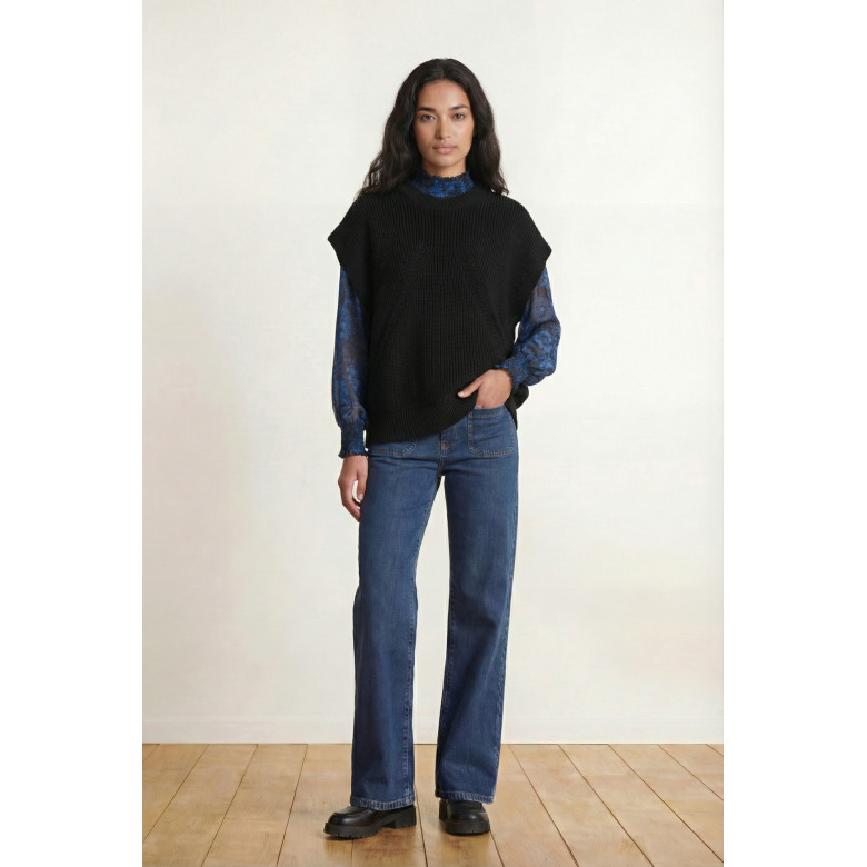 La Fee Maraboutee pullover schwarz 2