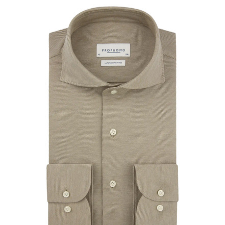 Profuomo chemise beige
