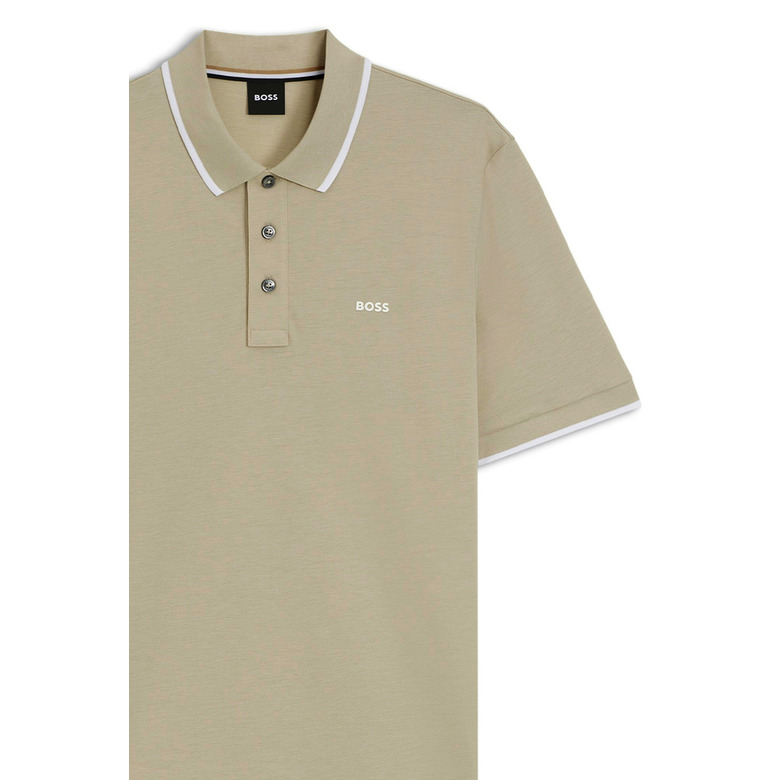 Boss polo beige 2
