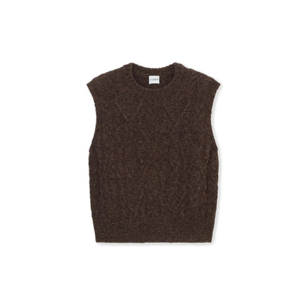 Closed pullover braun