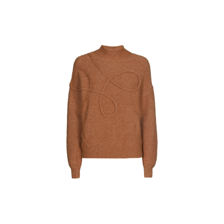 Caroline Biss pullover cognac 1