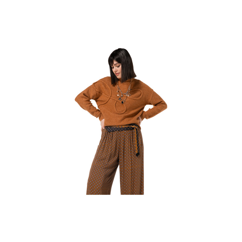 Caroline Biss pullover cognac 2