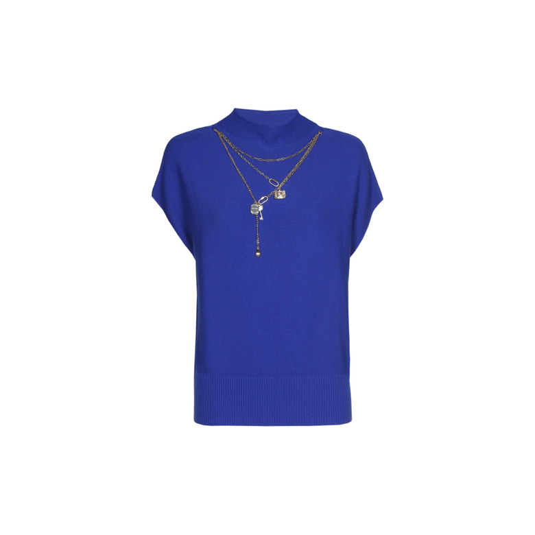 Caroline Biss pullover blau 1