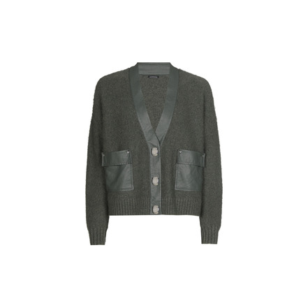 Caroline Biss strickjacke grÜn