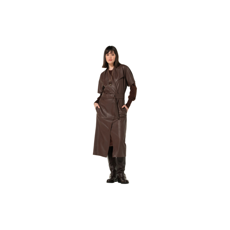 Caroline Biss kleid braun 2