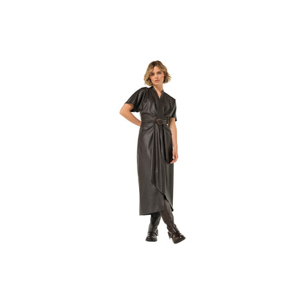 Caroline Biss robe brun
