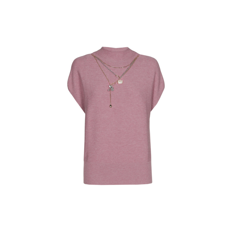Caroline Biss pullover rosa 1