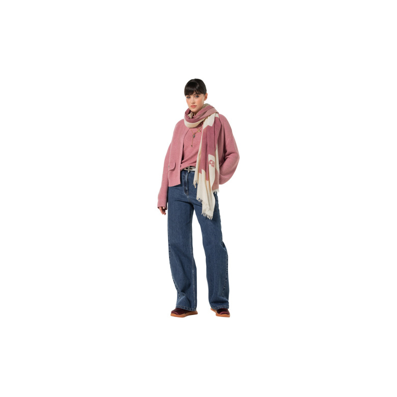 Caroline Biss strickjacke rosa 2
