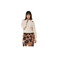 Caroline Biss poncho ecru 2