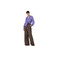 Caroline Biss hose braun 2