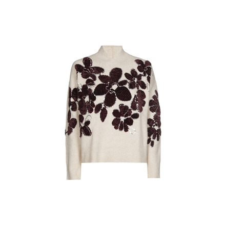 Caroline Biss pullover ecru