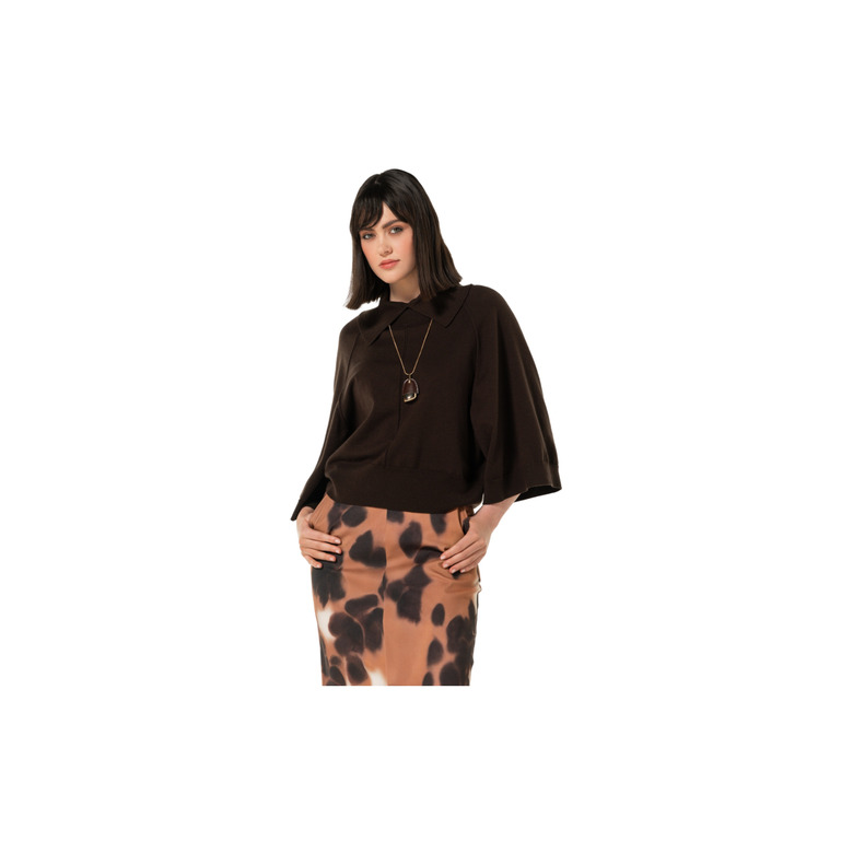 Caroline Biss pullover braun 2