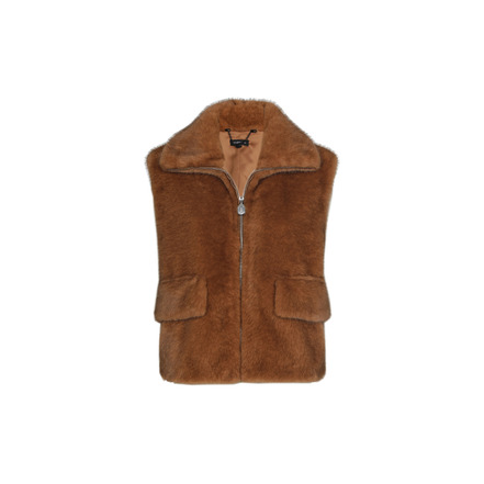 Caroline Biss veste cognac