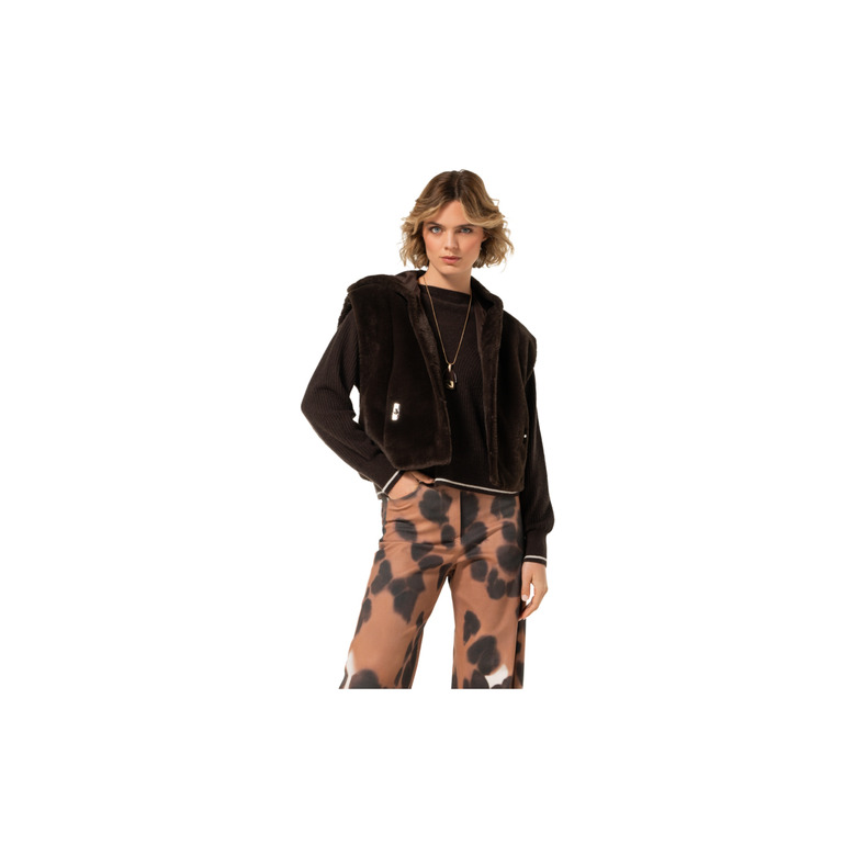 Caroline Biss veste brun 2