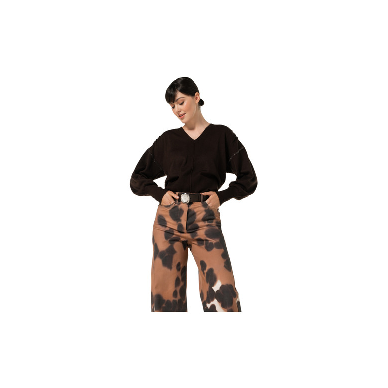 Caroline Biss pullover braun 2