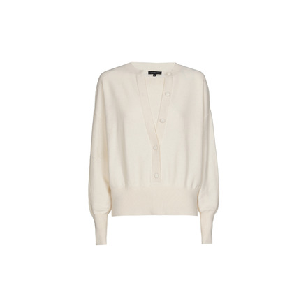 Caroline Biss strickjacke ecru