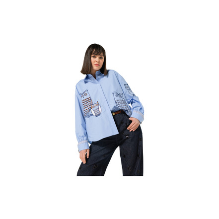 Caroline Biss bluse blau