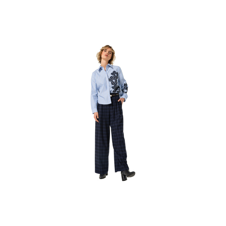 Caroline Biss bluse blau 2