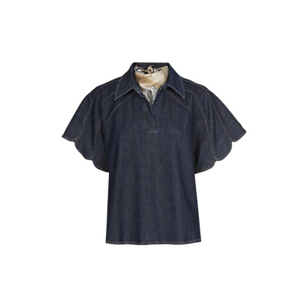 Caroline Biss bluse blau