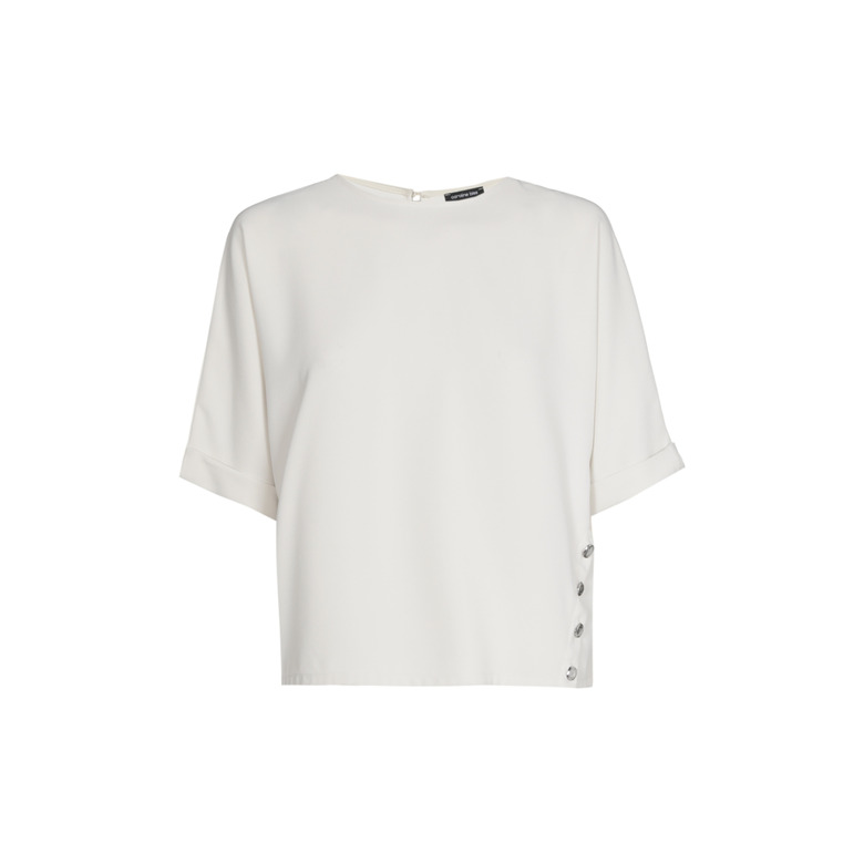 Caroline Biss bluse weiss 1