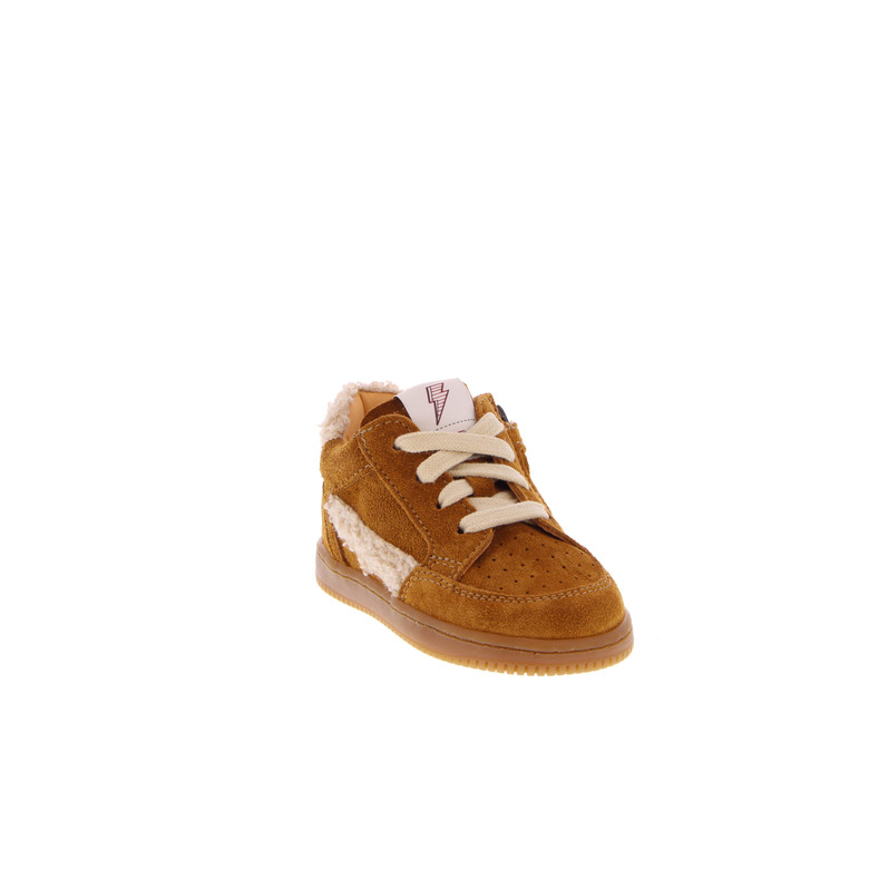Ocra chaussures à lacets cognac 2
