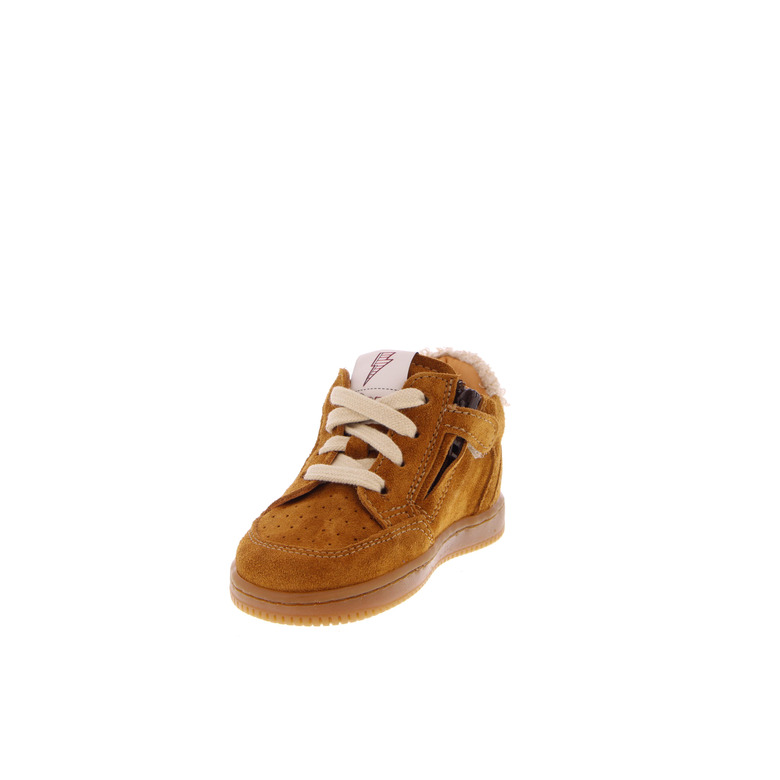 Ocra chaussures à lacets cognac 3