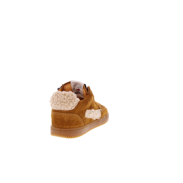 Ocra chaussures à lacets cognac 4