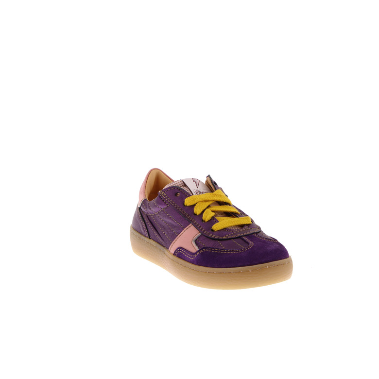 Ocra chaussures à lacets violet 2