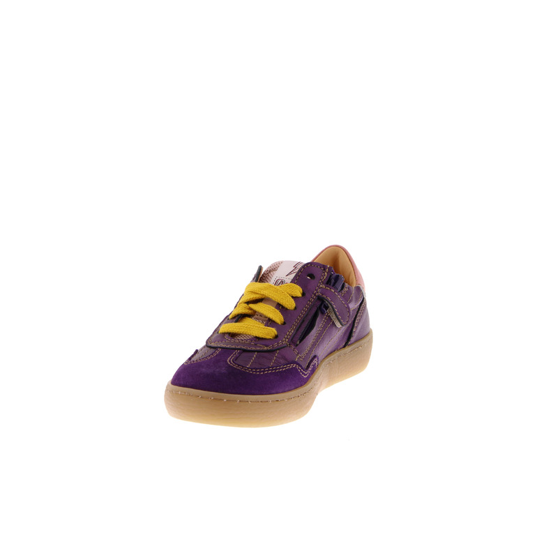 Ocra chaussures à lacets violet 3