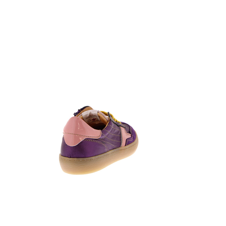 Ocra chaussures à lacets violet 4