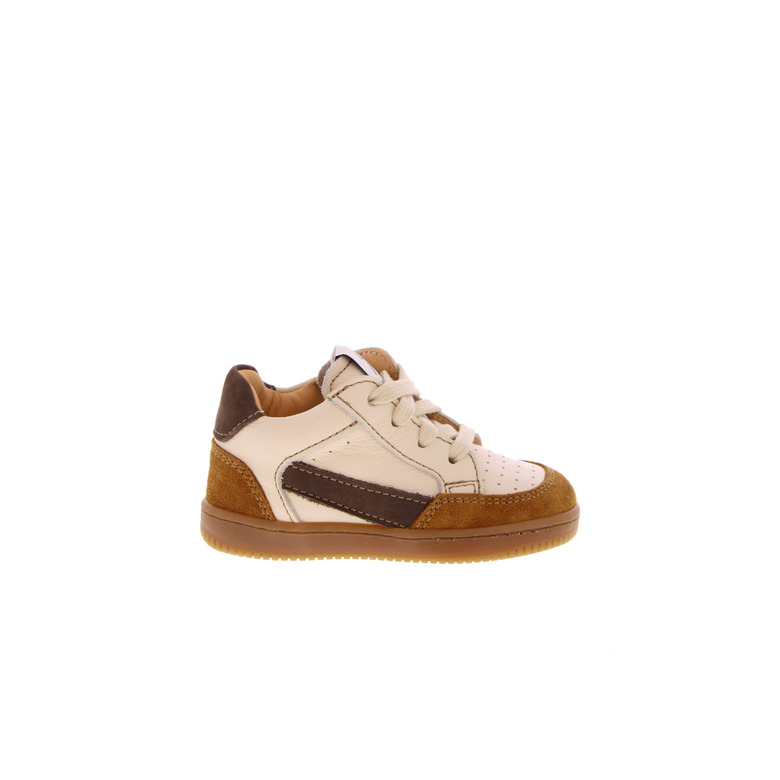 Ocra veterschoenen ecru 1