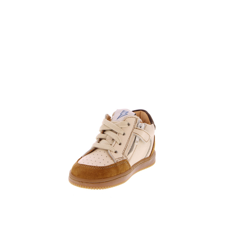 Ocra veterschoenen ecru 3