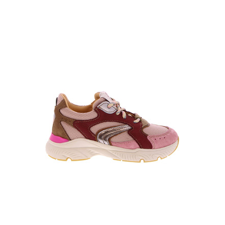 Ocra chaussures à lacets rose