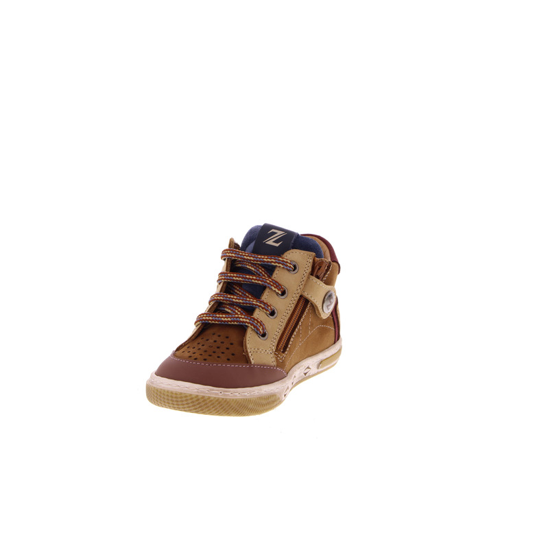 Zecchino D'oro lace shoes cognac 3