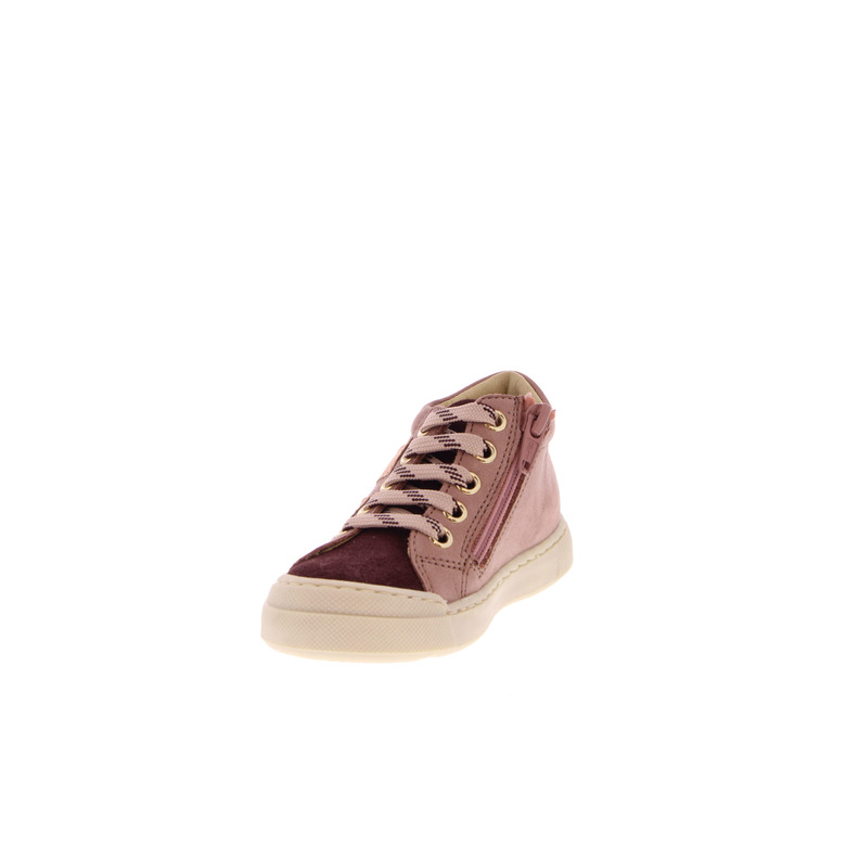 Naturino chaussures à lacets rose 3