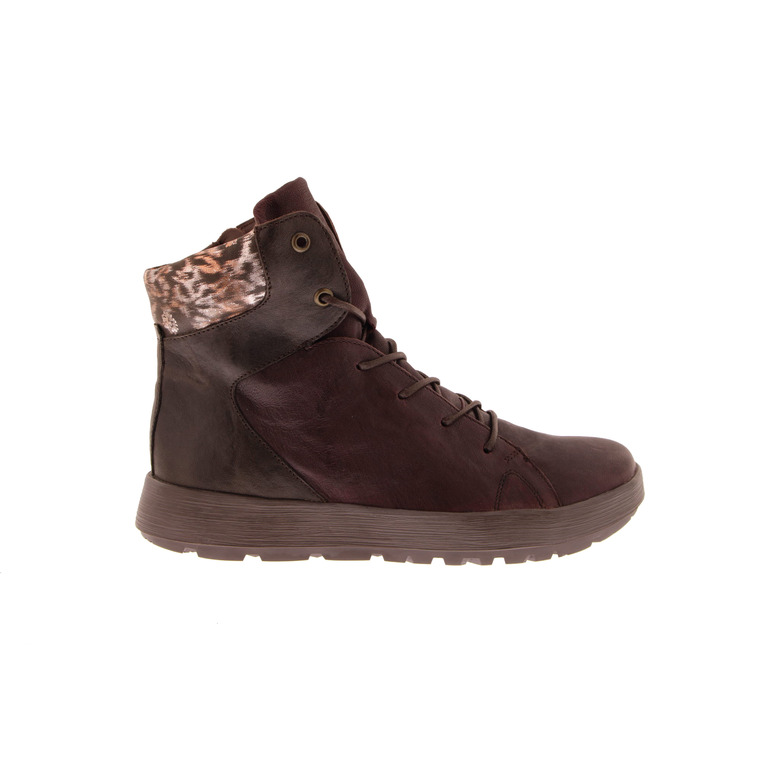 Think! lace-up boots bordeaux 1