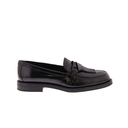 Frau mokassins & halbschuhe schwarz