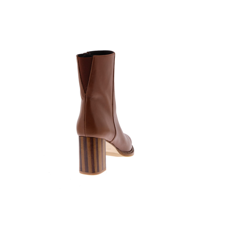 Mii stiefelette cognac 4