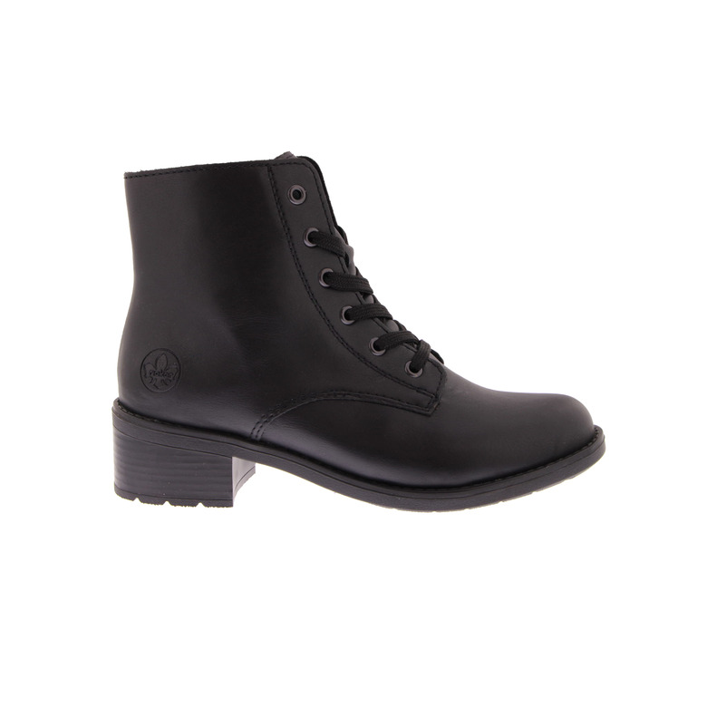 Rieker lace-up boots black 1
