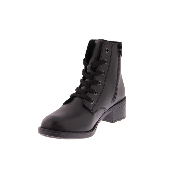 Rieker lace-up boots black 3